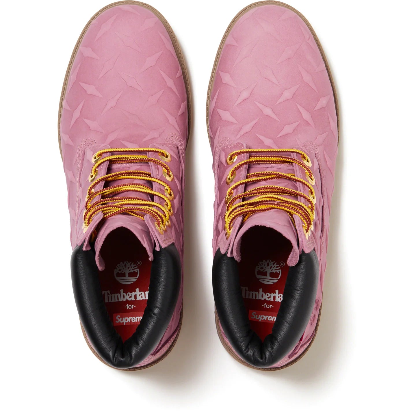 Supreme x Timberland Pink Boots