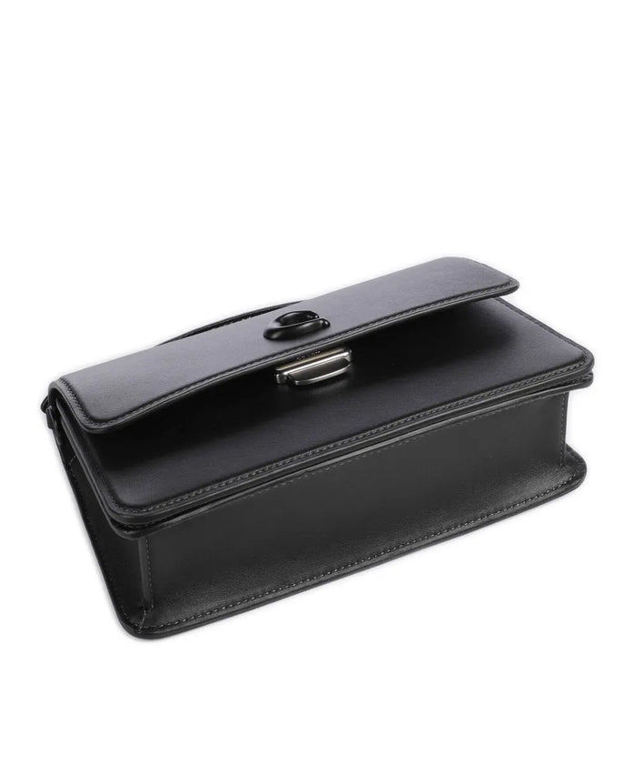 Coach Juno Crossbody Bag Fine Grain Leather 'Black'