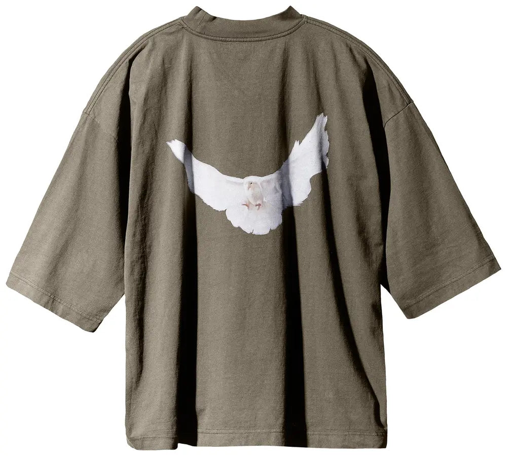 Yeezy Gap Engineered by Balenciaga Dove 3/4 Sleeve Tee 'Beige'