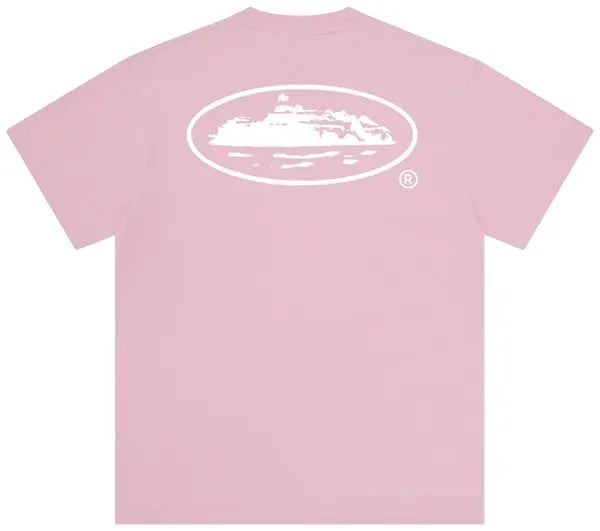 Corteiz OG Island Tee 'Baby Pink'