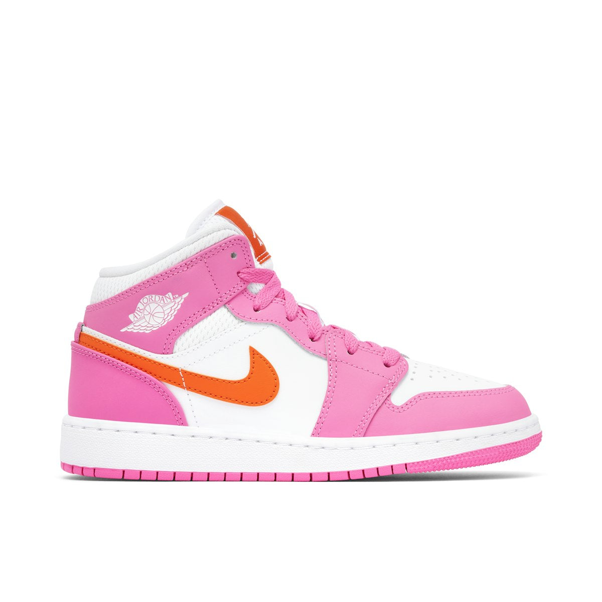 Air Jordan 1 Mid Pinksicle Safety Orange (PS)