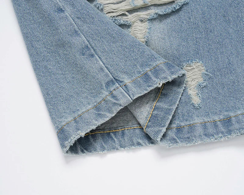 HESNTLS Baggy Jorts - Faded Blue