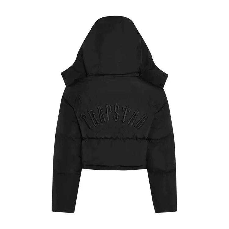 Trapstar Decoded Cropped Arch Puffer Jacket