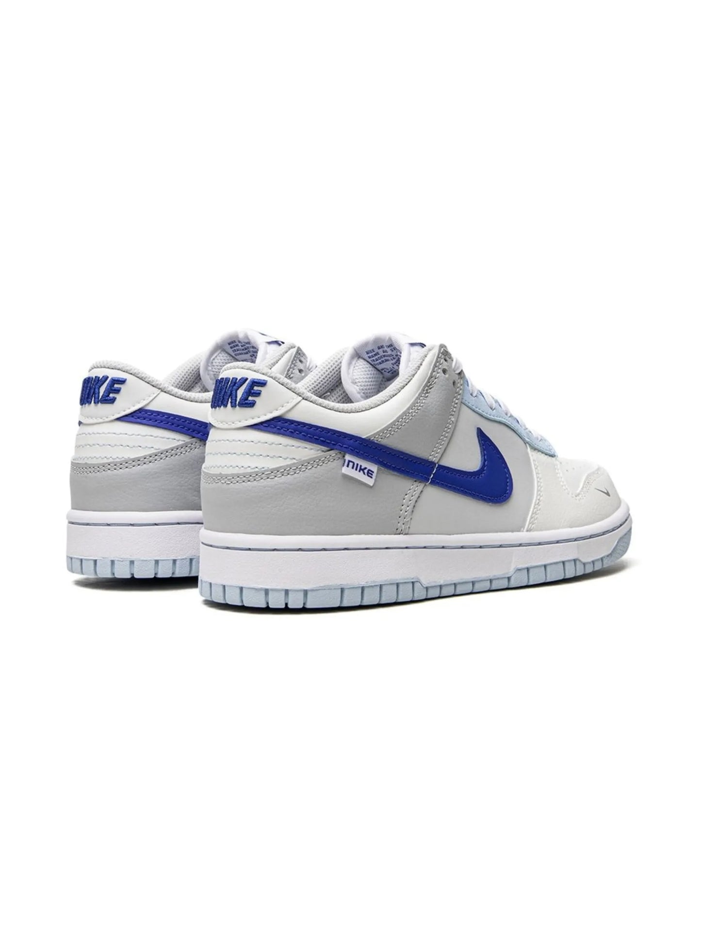 Nike Kids Dunk Low 'Ivory Hyper Royal' Sneakers (GS)