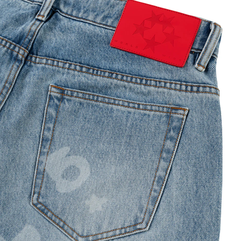 Sp5der Beluga Denim Light Blue Wash