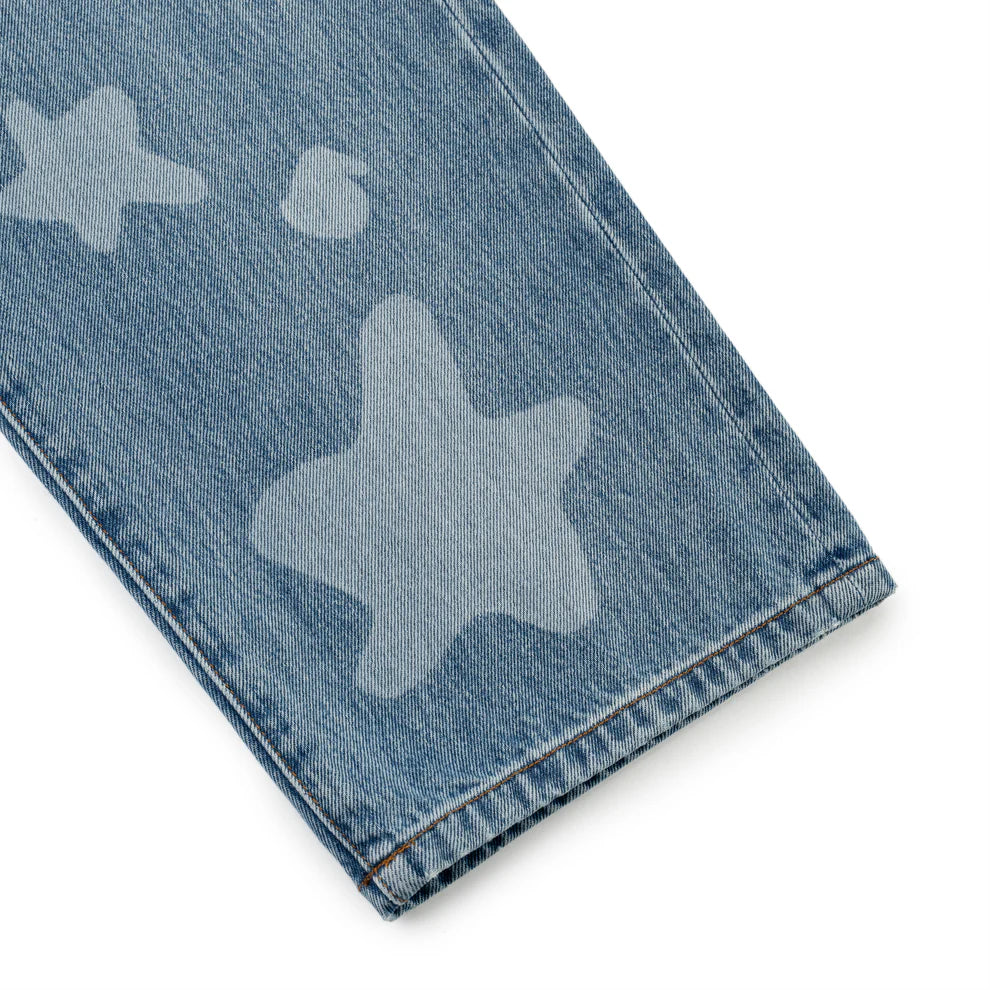 Sp5der Beluga Denim Light Blue Wash