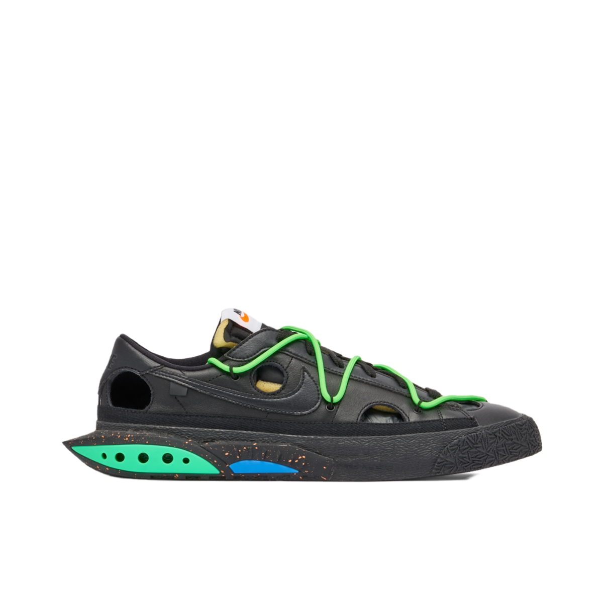 Off-White x Nike Blazer Low Black Green