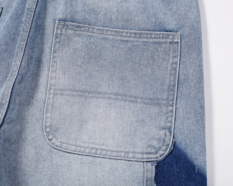 HESNTLS Denim Shorts - Pale Indigo