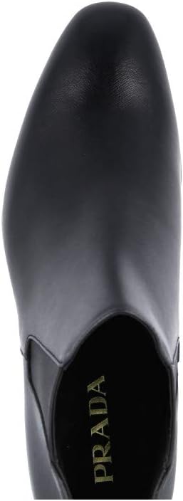 Prada Men's Saffiano Leather Half-Boot