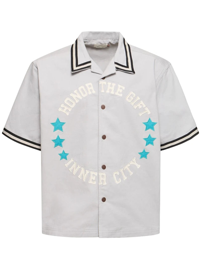 Honor The Gift - Inner City Short Sleeve Shirt ‘Grey’
