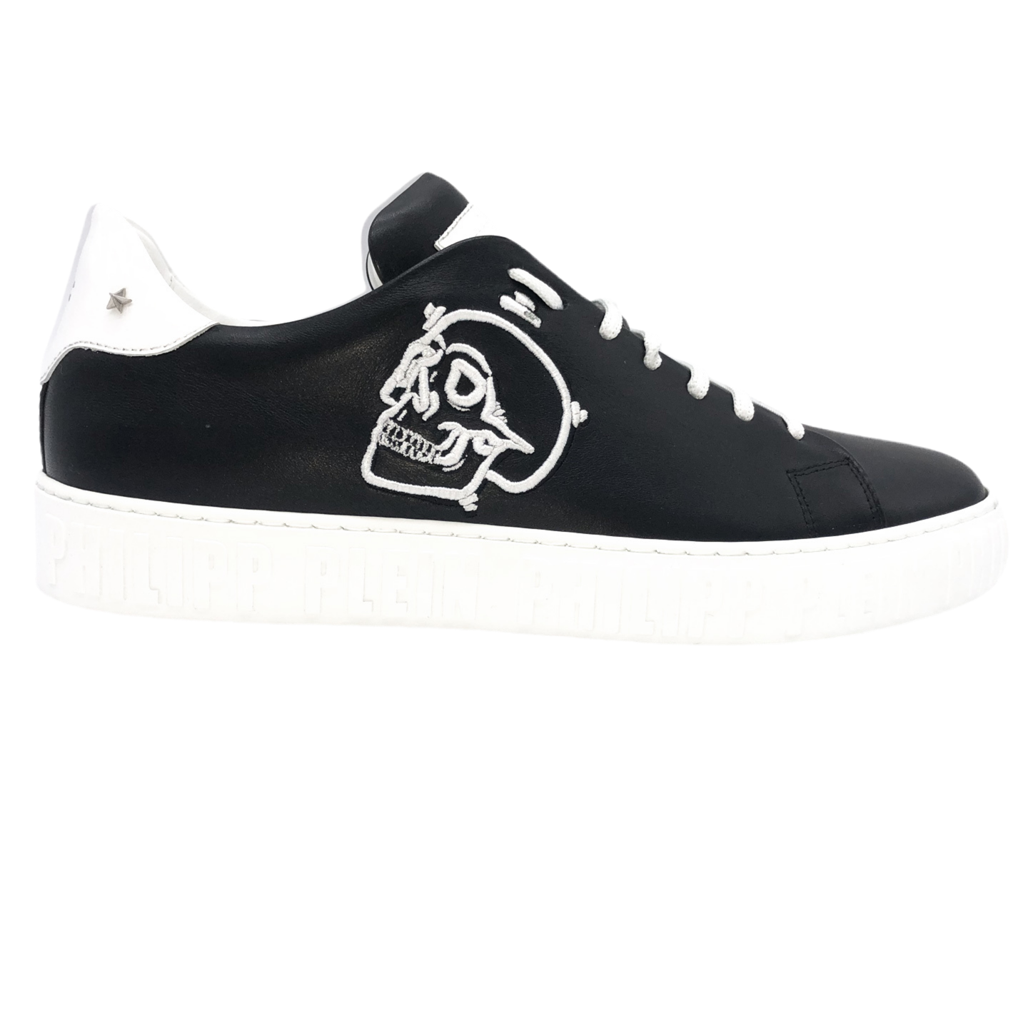 Philipp Plein Sneakers Low-Top Skull Black