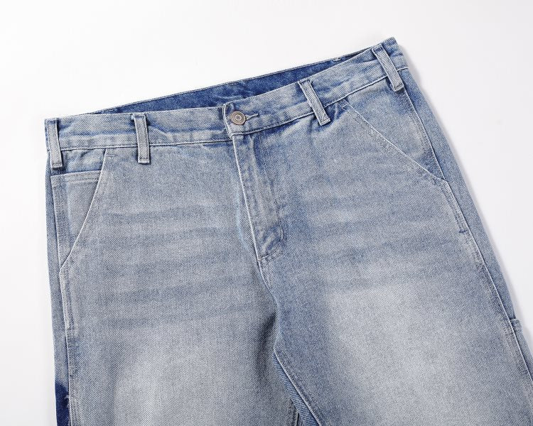 HESNTLS Denim Shorts - Pale Indigo