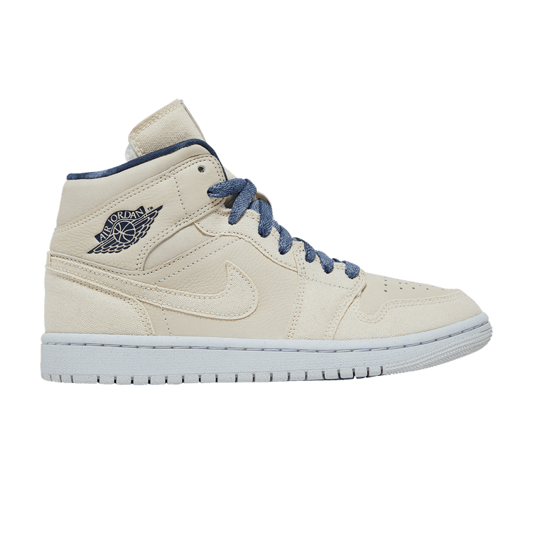 WMNS jordan 1 mid sandrift Midnight navy