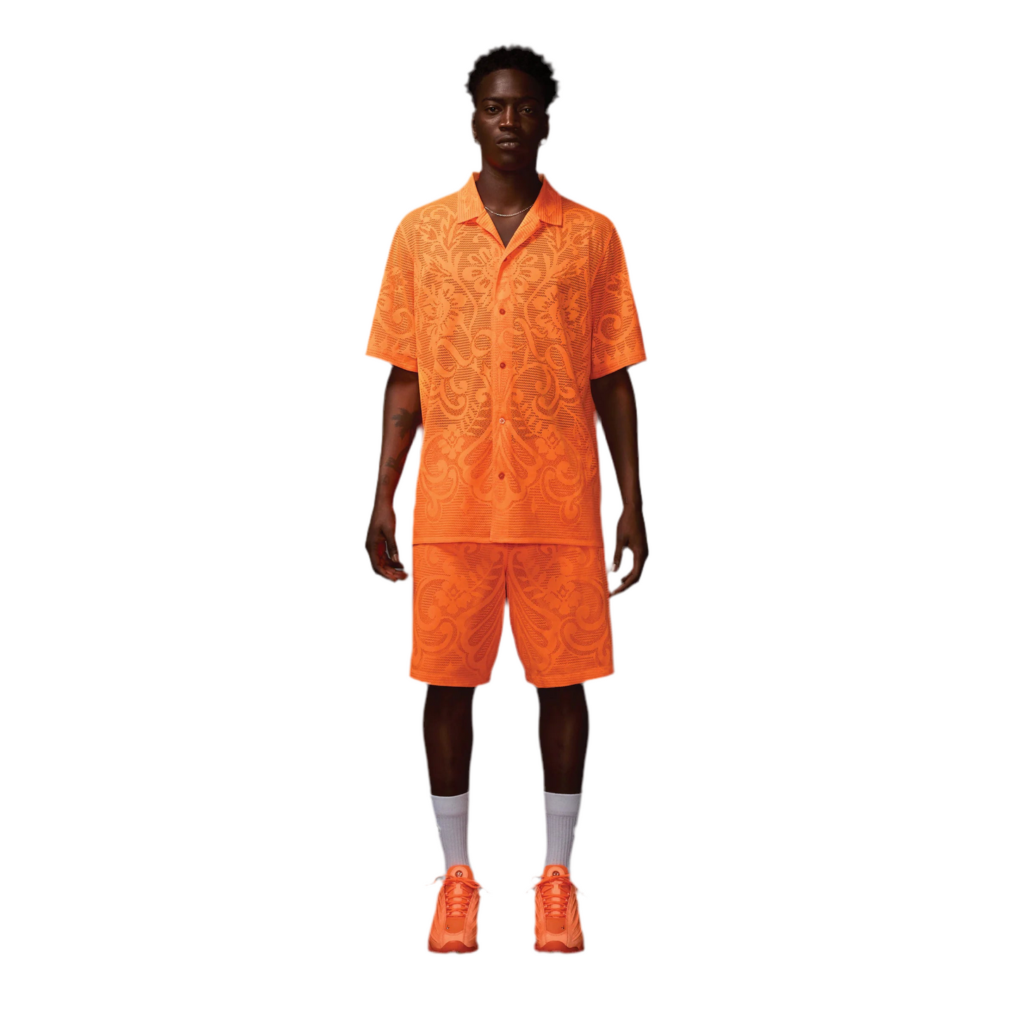 Nike x NOCTA Drapers Button Up Safety Orange