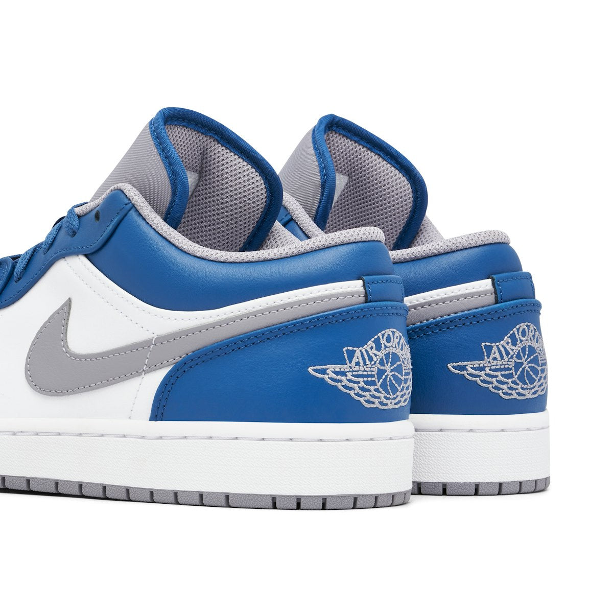 Air Jordan 1 Low GS True Blue Cement