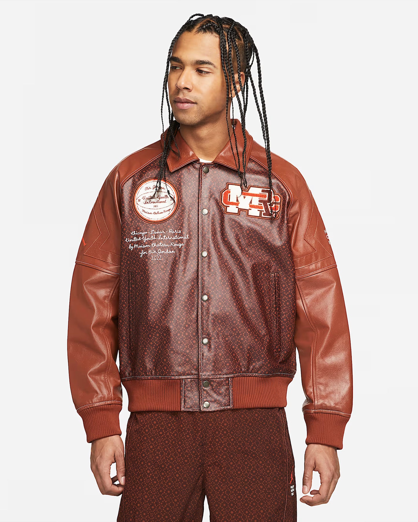 Jordan x Maison Chateau Rouge Men's Flight Jacket