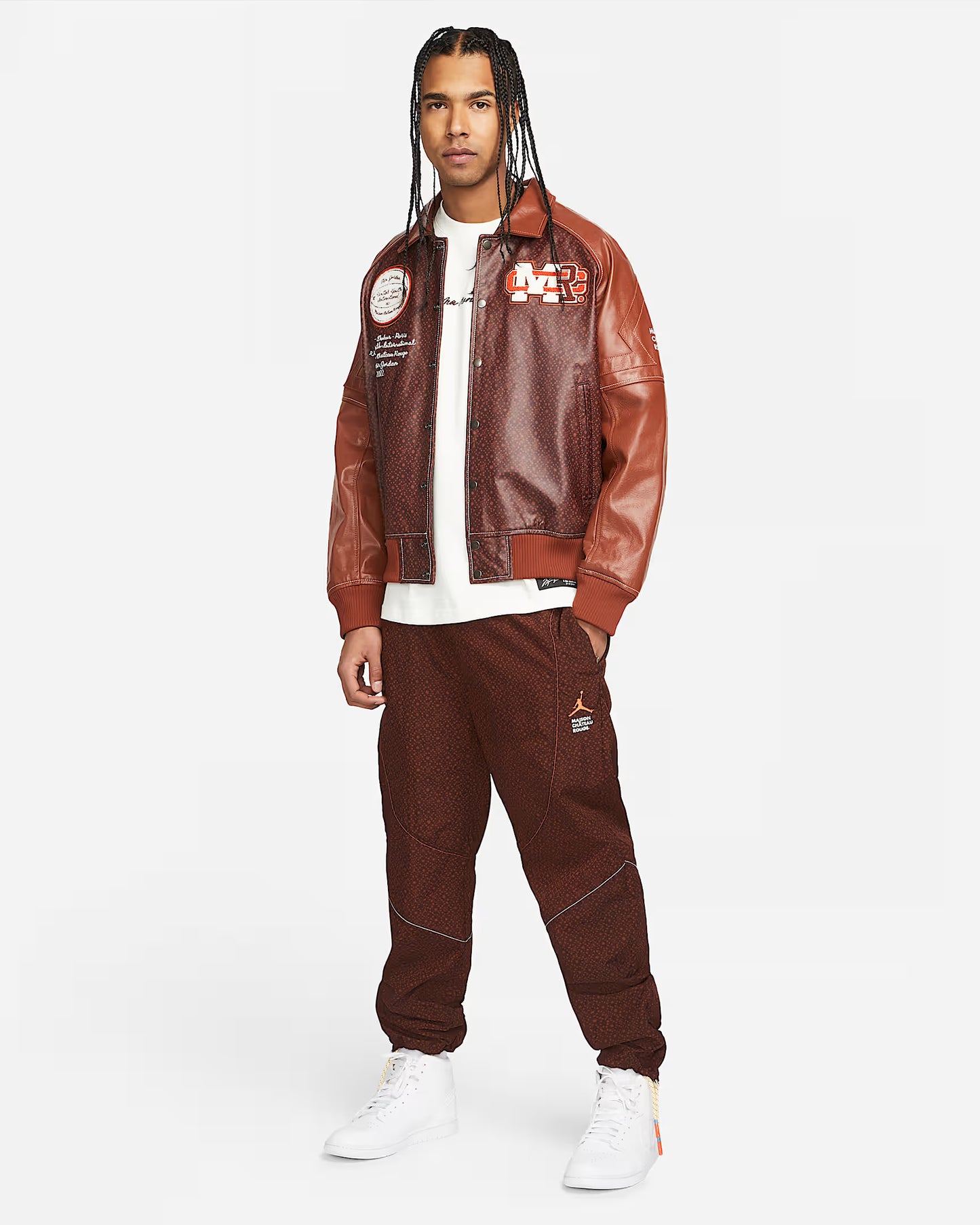 Jordan x Maison Chateau Rouge Men's Flight Jacket