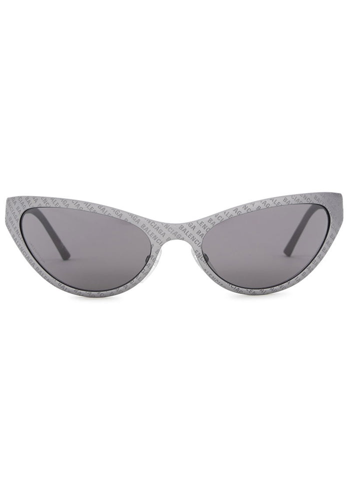 Balenciaga Oval-Frame Sunglasses
