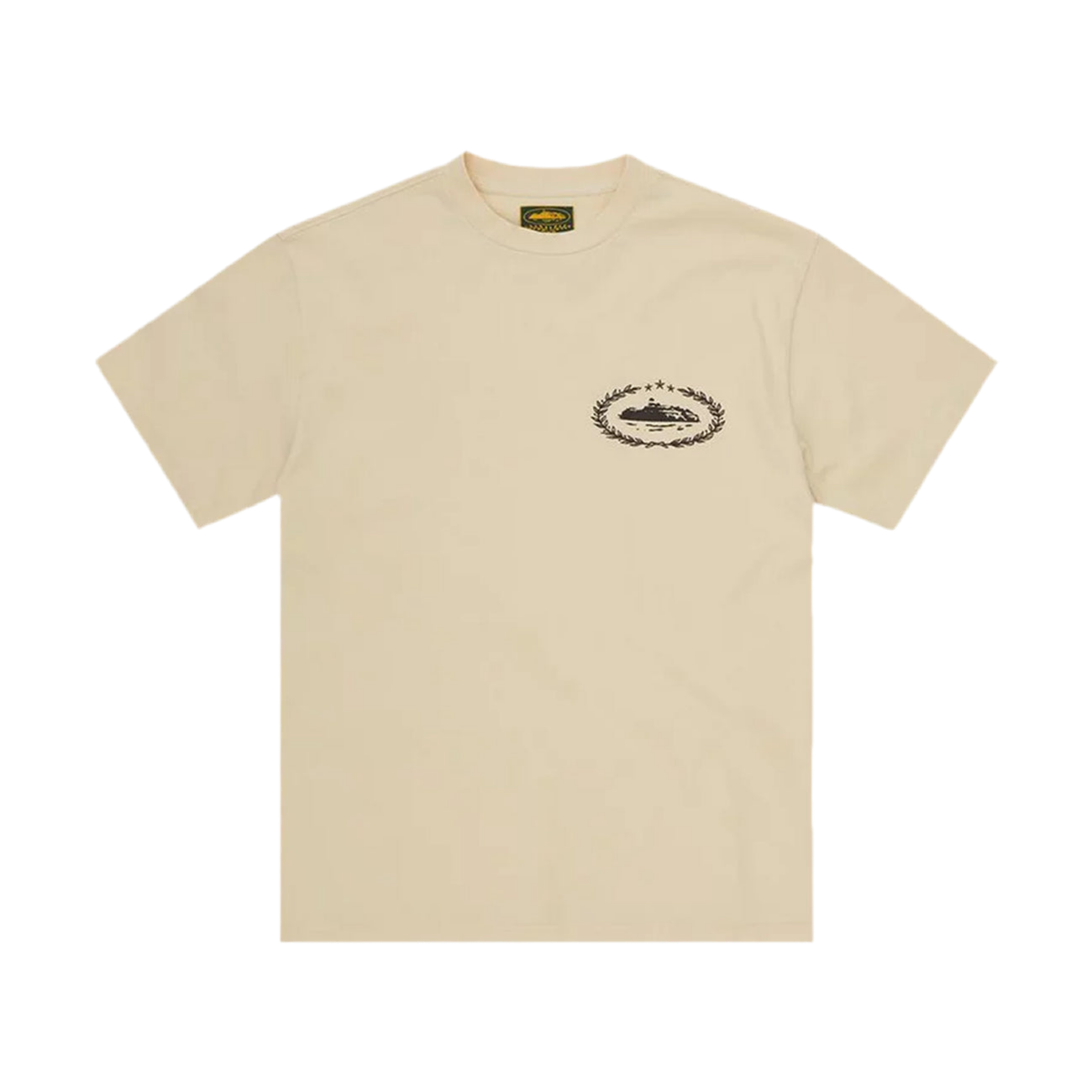Corteiz Règne Sur Le Monde Heavyweight Tee 'Cream'