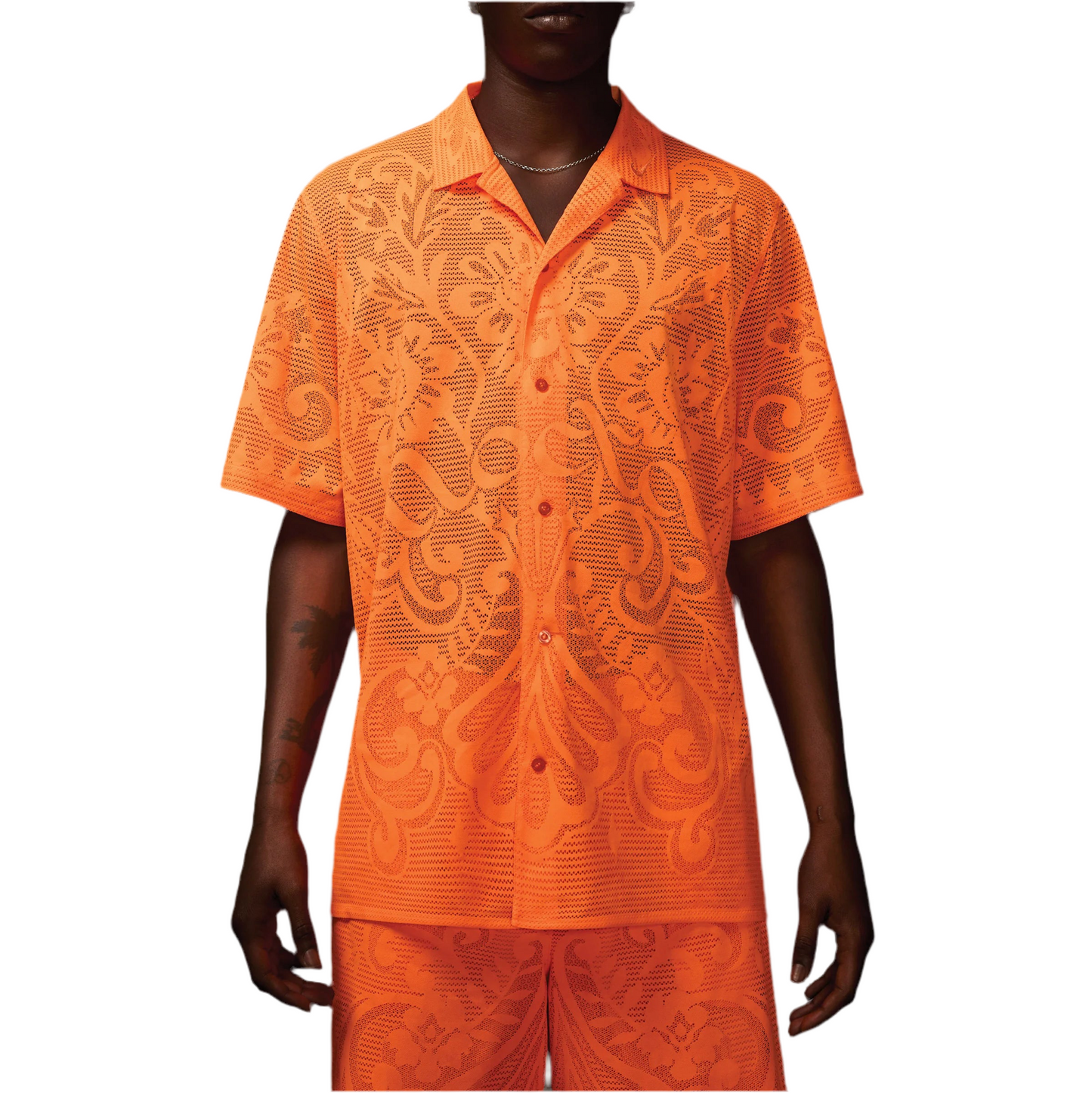 Nike x NOCTA Drapers Button Up Safety Orange