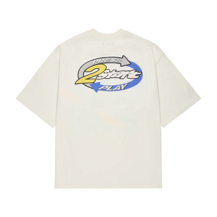 Broken Planet Game Over T-Shirt ‘Vanilla White’