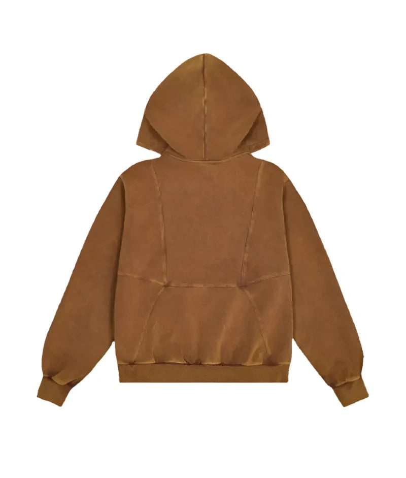 Carsicko Cybe Pull-over Hoodie washed Brown