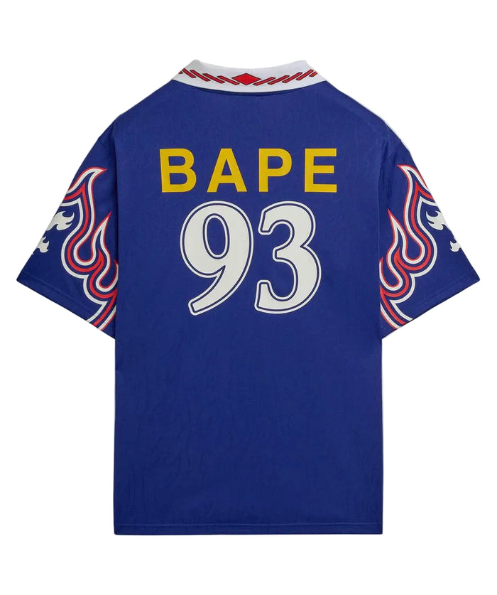 BAPE x Adidas Flame Jersey ‘Blue’