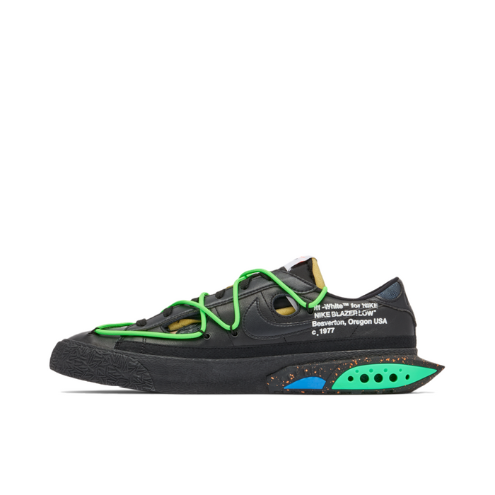 Off-White x Nike Blazer Low Black Green