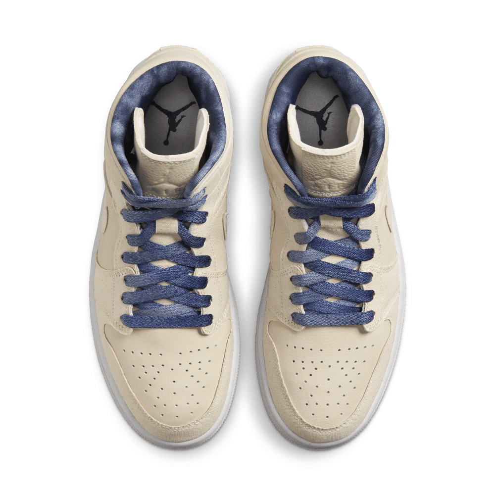WMNS jordan 1 mid sandrift Midnight navy