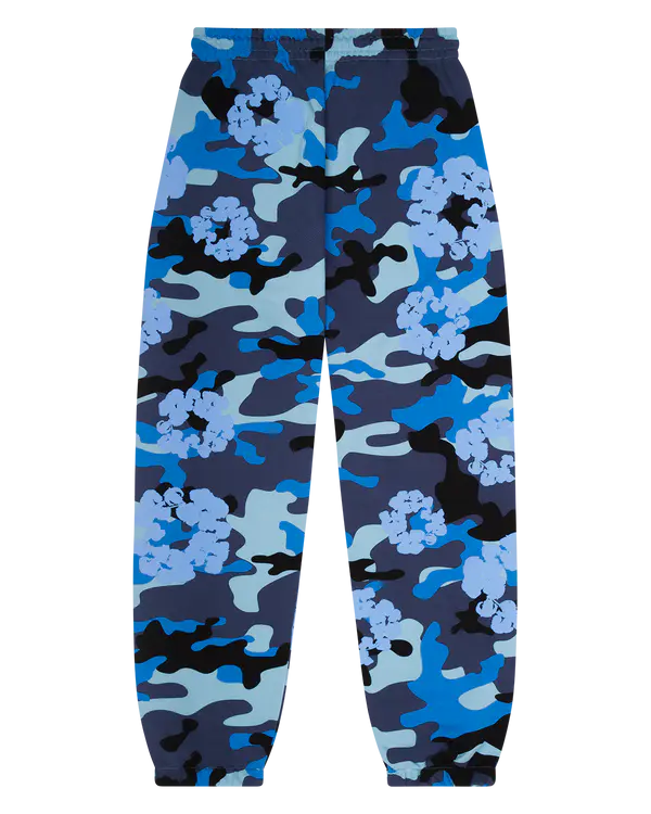 Denim Tears Camo Wreath Sweatpants Blue 'London Exclusive'