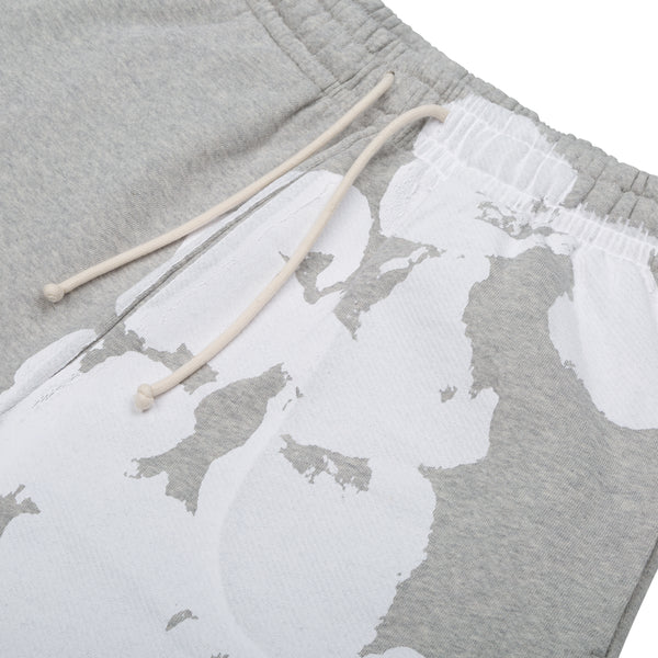Biggie Cotton Wreath Sweatpants Grey