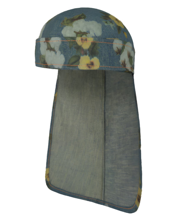 Denim Tears Cotton Fleur De-Lis Denim Durag