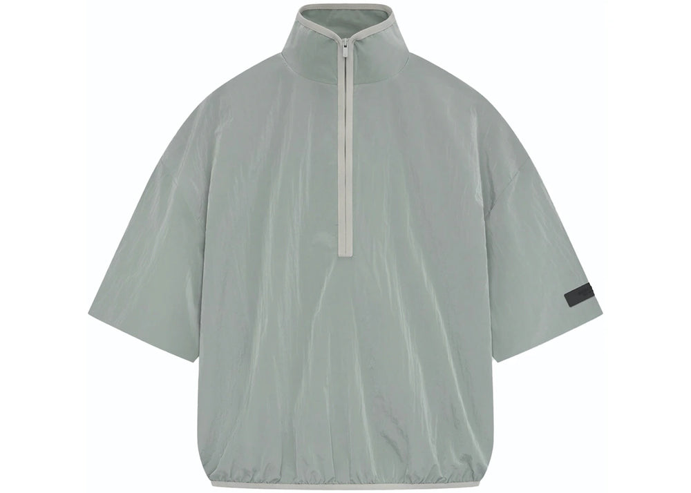 Essentials Halfzip Mockneck Shirt Seal