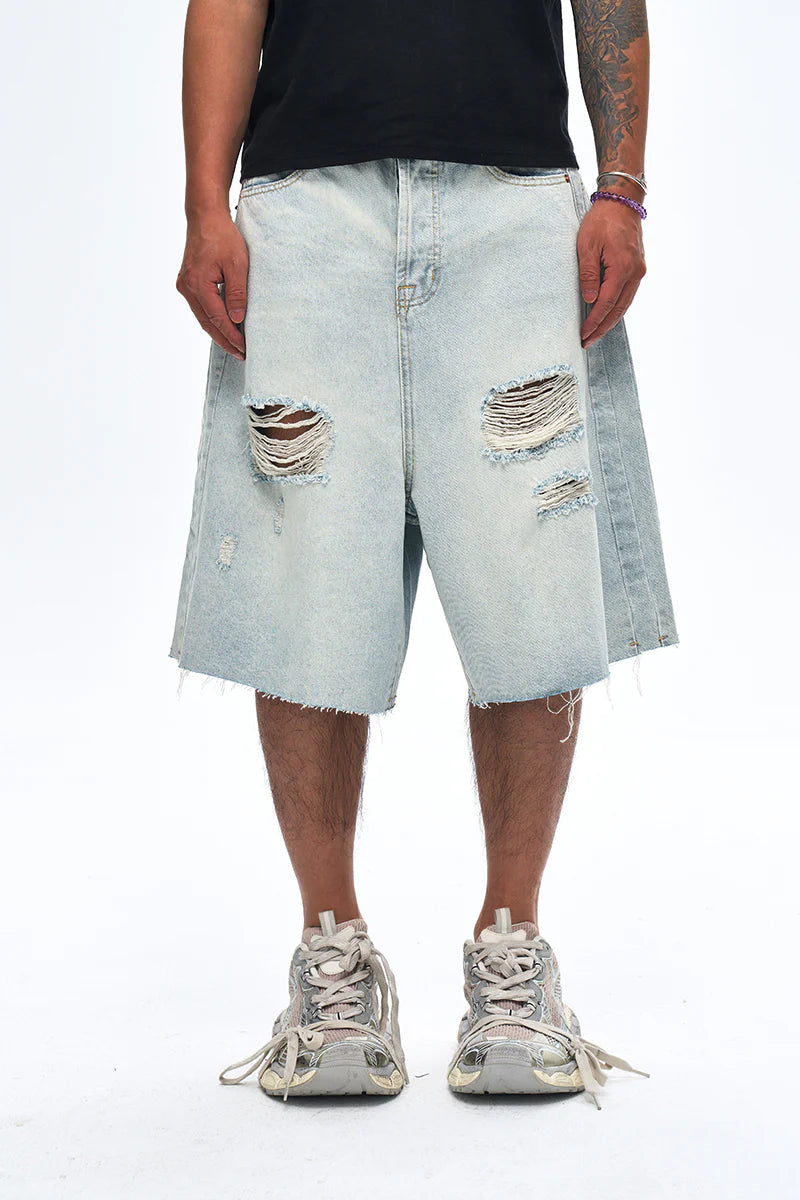 HESNTLS Classic Jorts - Pale Indigo