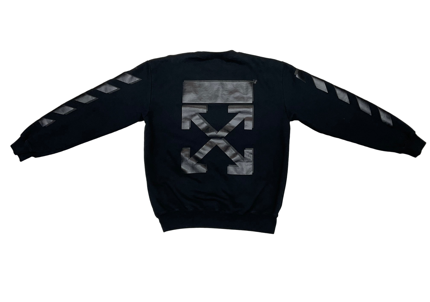 Off-White Melange Arrow Sweater ‘Black’