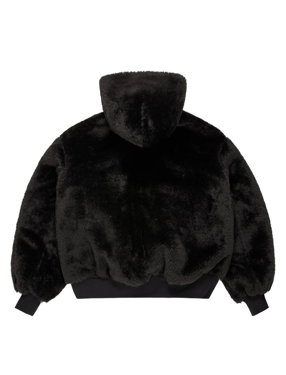 Broken Planet Reversible Snow Camo Fur Bomber