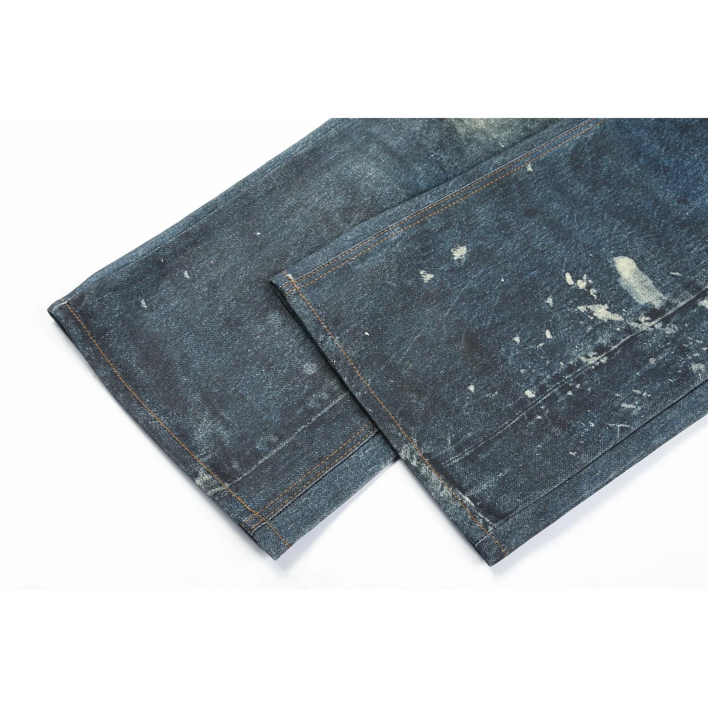 HESNTLS Baggy Fit Jeans - Chains