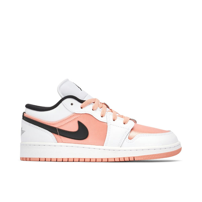Air Jordan 1 Low White Light Madder Root (GS) 'Tan'
