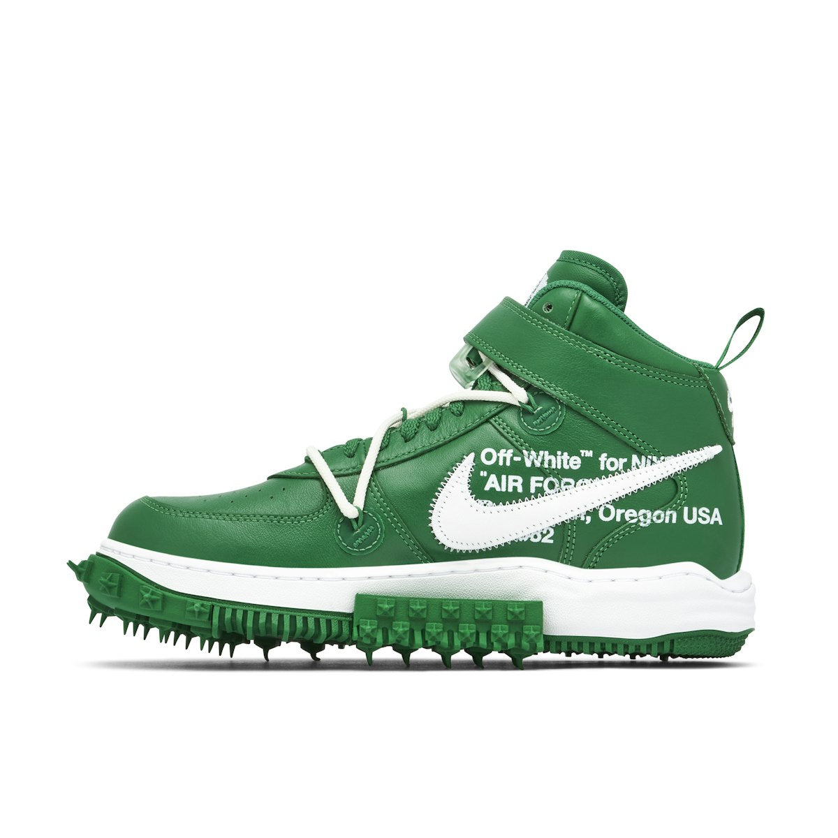 Nike Air Force 1 Mid Off-White Pine Green