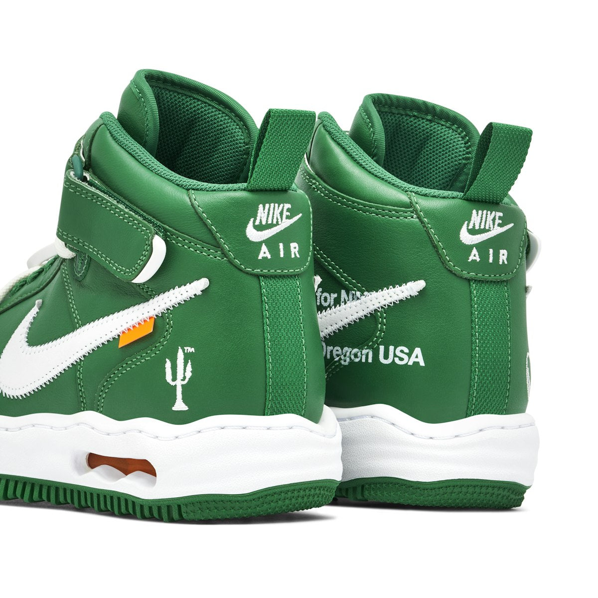 Nike Air Force 1 Mid Off-White Pine Green