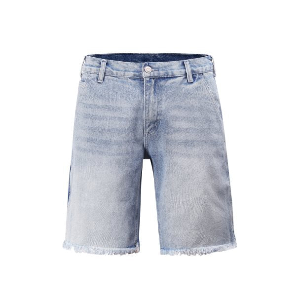 HESNTLS Denim Shorts - Pale Indigo