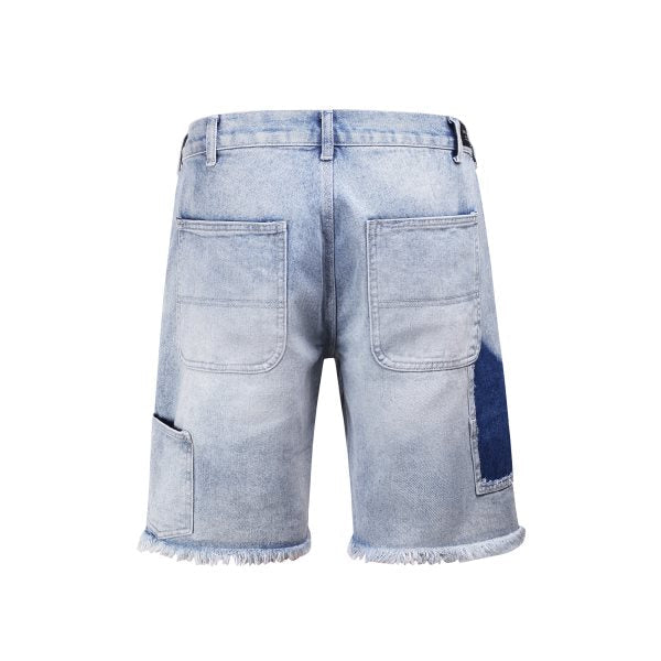 HESNTLS Denim Shorts - Pale Indigo