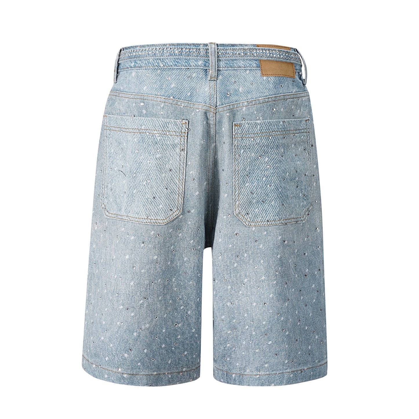 HESNTLS Classic Jorts - Studded Blue