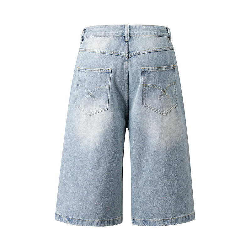 HESNTLS Baggy Jorts - Faded Blue