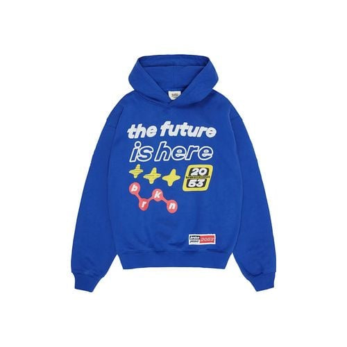 Broken Planet The Future Is Here Deep Blue Hoodie