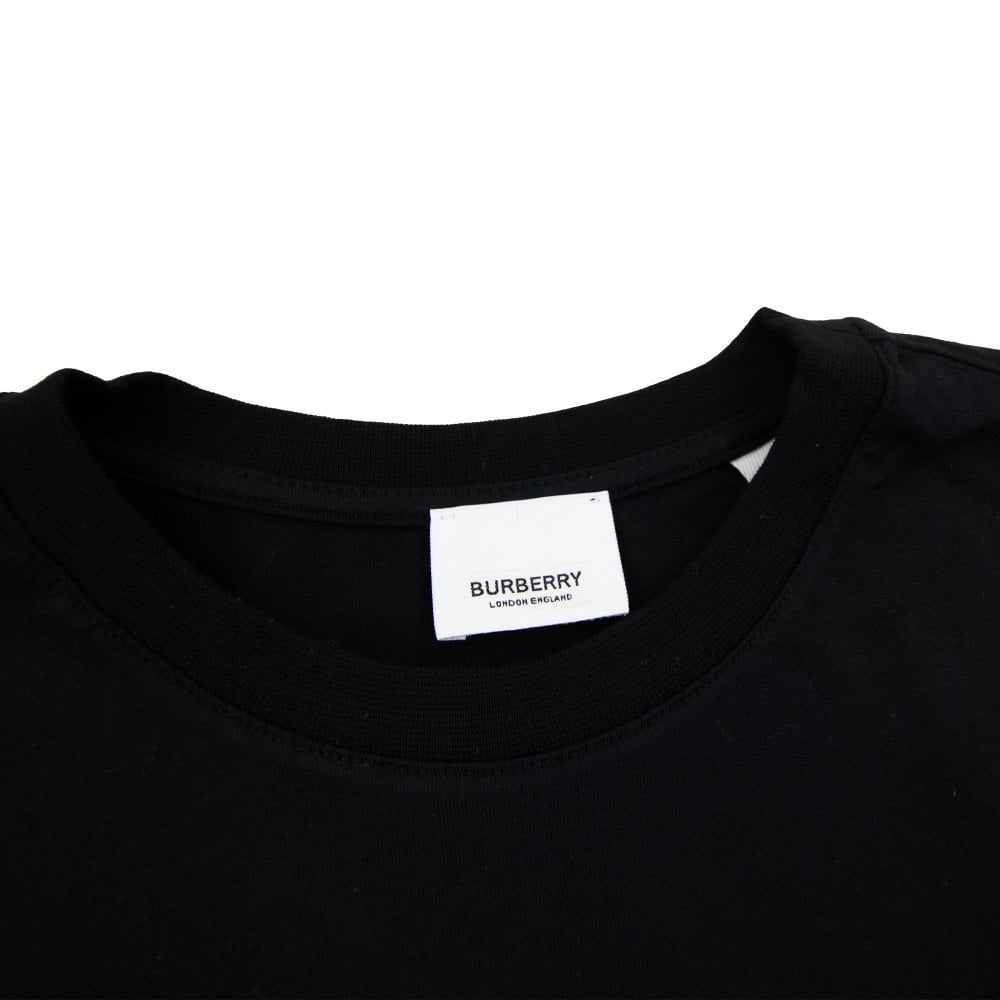 Burberry England Archway Circle T-shirt In Black