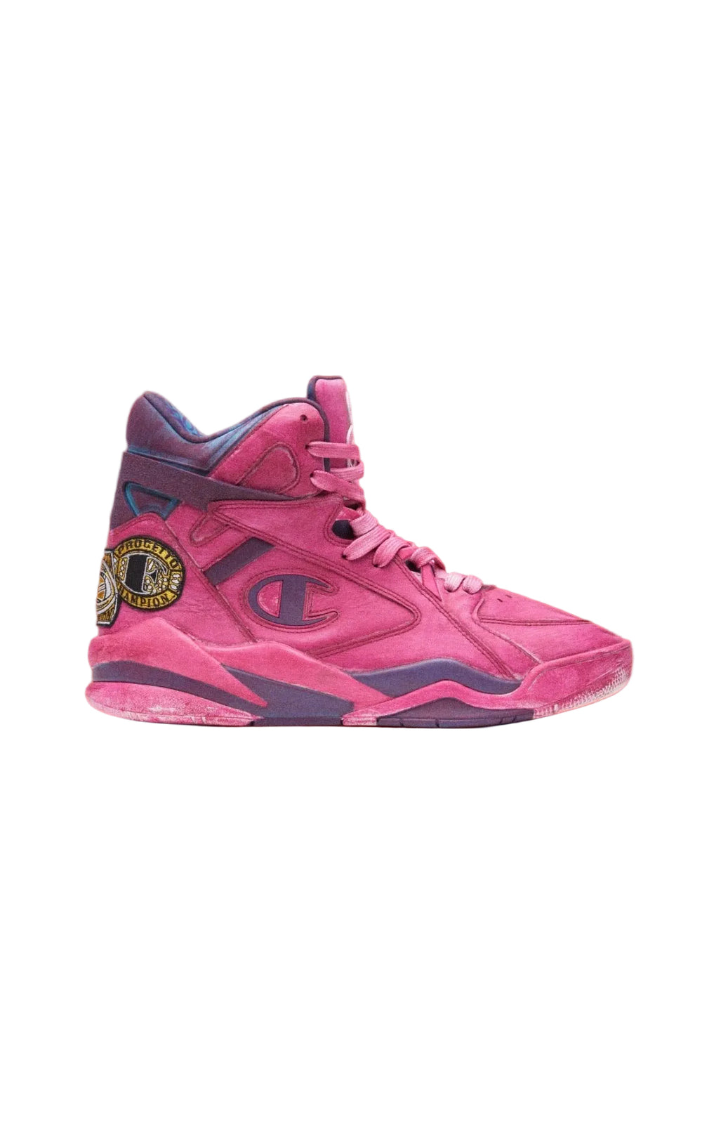 PDF Channel x Champion ZN93 OG High-Cut Sneakers ‘Fuchsia’