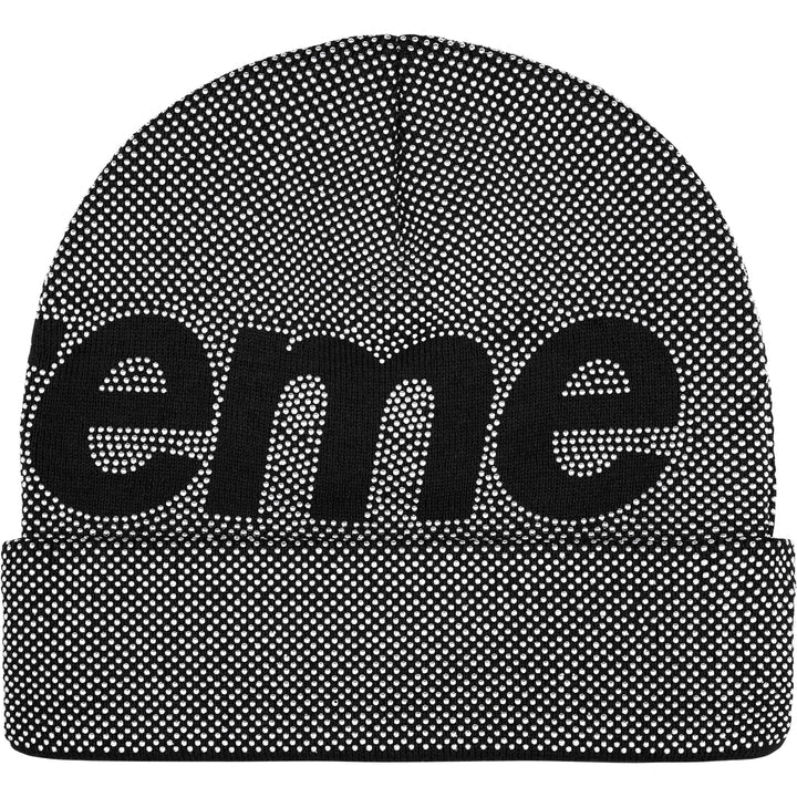 Supreme Studded Knockout Big Logo Beanie ‘Black’u