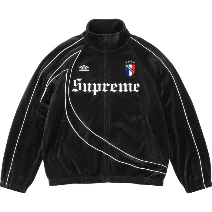 Supreme x Umbro Velour Track Jacket ‘Black’
