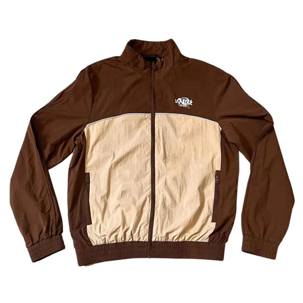 Syna World Team Syna Pipe Tracksuit Brown & Beige